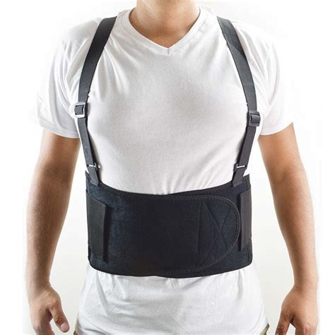 Interstate Safety 40150 L Economy Double Pull Elastic Back Support Belt