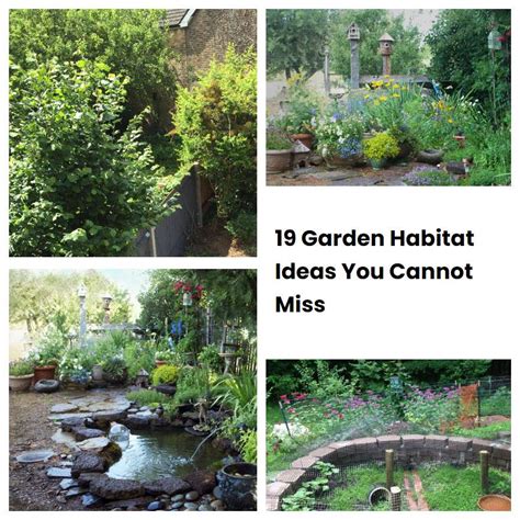 19 Garden Habitat Ideas You Cannot Miss Sharonsable