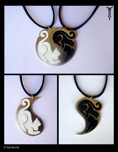 Yin Yang Cats By Trollgirl On Deviantart