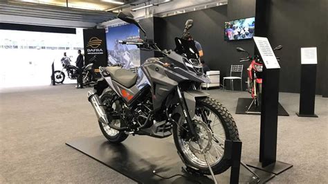 Dafra Mostra Duas Novas Motos Scooter Hd 300 E Trail Nh 190