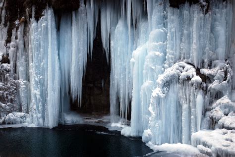 Frozen Waterfall Free Stock Photo Public Domain Pictures