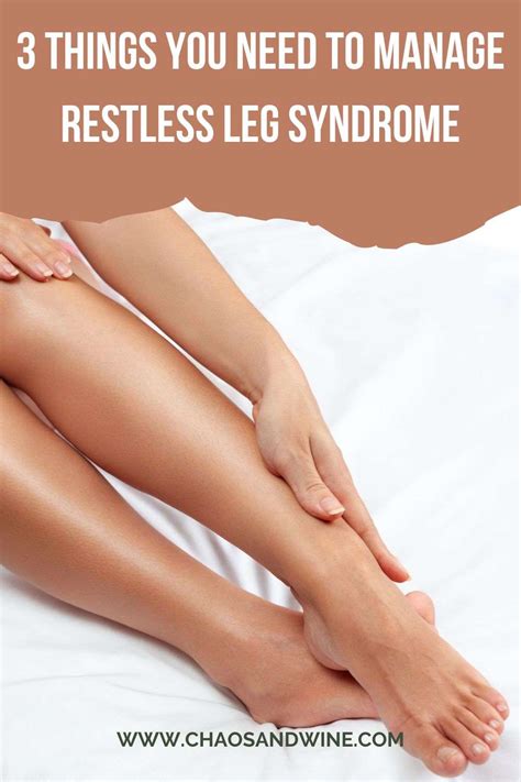 How To Manage Restless Leg Syndrome Naturally