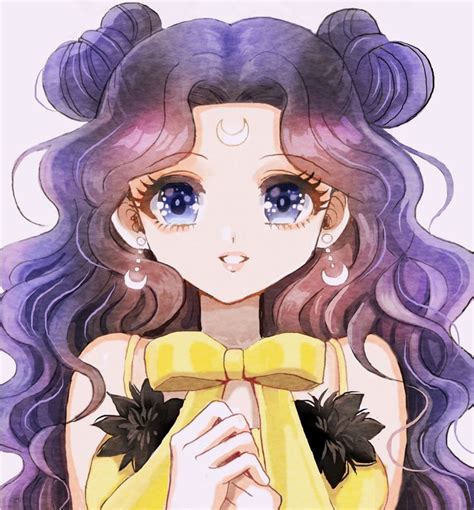 Fanart Of Human Luna From Sailor Moon By 小春 Koharumichi On Twitter Marinero Manga Luna