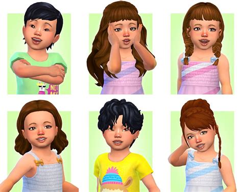 Youre Loved Sims Hair Toddler Hair Sims 4 Sims 4 Children
