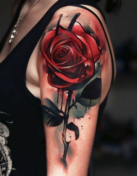 100 Meaningful Rose Tattoo Designs Sleeve Tattoos And