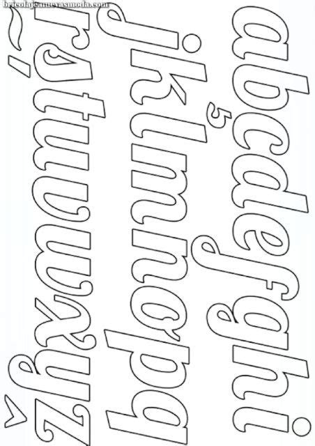 Letras Para Imprimirfaciles Para Imprimir Stencil Lettering Moldes