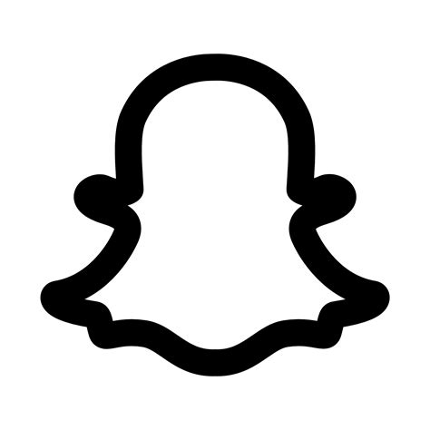 Snapchat Logo Drawing Free Download On Clipartmag