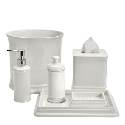 20 White Ceramic And Chrome Bathroom Accessories