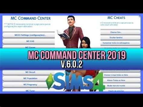 Here are the settings i'm currently using in my game. Mc Command Center o Melhor Mod do The Sims 4 Atualizado ...