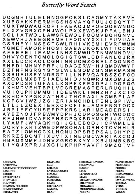 100 Hard Word Search Puzzles Printable