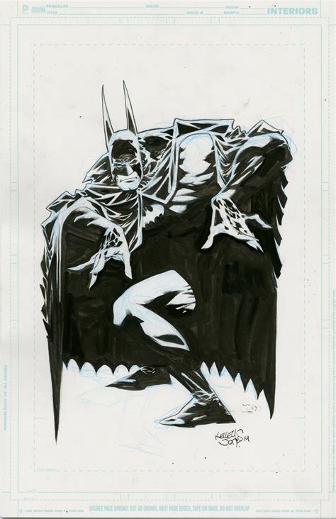 Batman By Kelley Jones Superhero Art Batman Comic Illustration