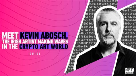 Meet Kevin Abosch The Irish Artist Making Waves In The Crypto Art World