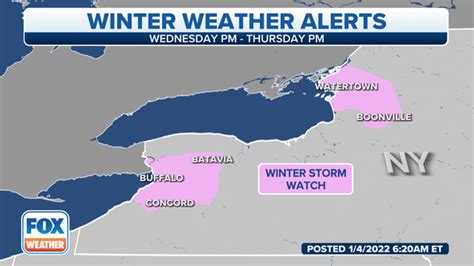 Heavy Lake Effect Snowstorm Could Drop A Foot Of Snow In Buffalo New
