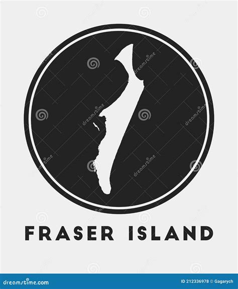 Fraser Island Icon Stock Vector Illustration Of Concept 212336978