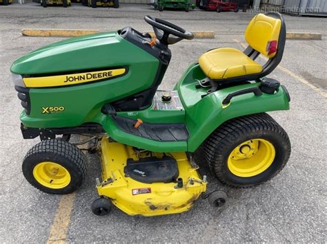 2012 John Deere X500 Lawn And Garden Tractors Machinefinder