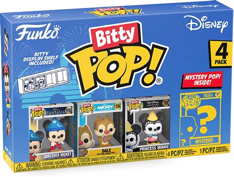Funko Bitty Pop Disney Mini Collectible Toys Sorcerer Mickey Mouse Dale