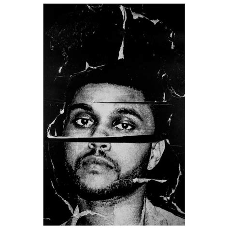 The Weeknd Beauty Behind The Madness Lithograph And Album Blingby