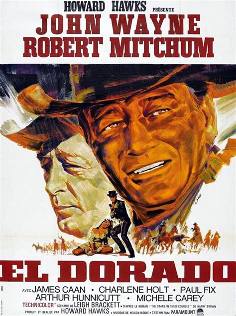 John Wayne And Robert Mitchum In El Dorado Johnny Crawford Mike