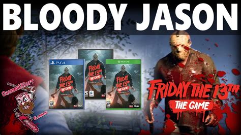 Friday The 13th The Game New Exclusive Bloody Jason Skin And Physical