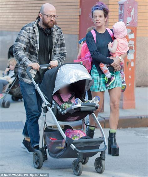 Maybe you would like to learn more about one of these? Lily Allen in New York with daughters Ethel, Marnie and ex ...