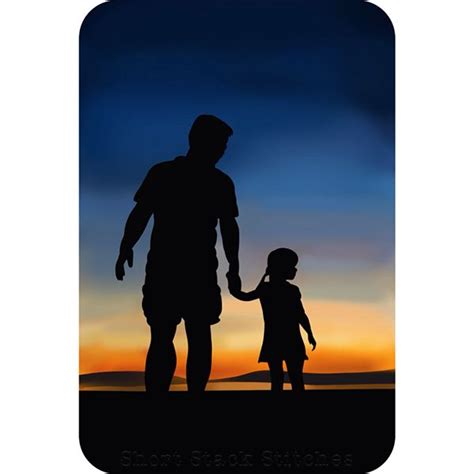 Silhouette father daughter portrait | Father art, Father and daughter love, Father daughter pictures