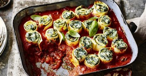 Spinach And Ricotta Lasagne Roll Ups Recipe Flyers Online