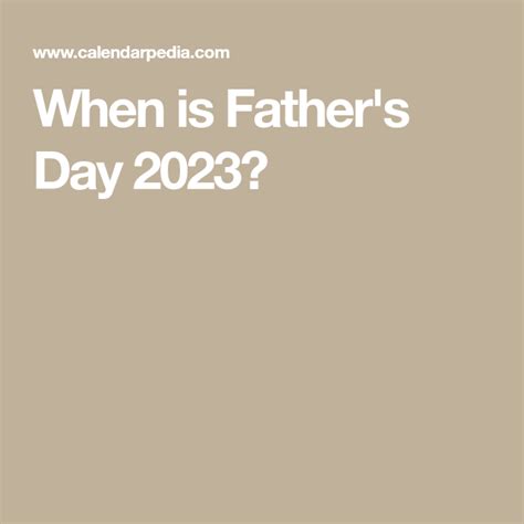 When Is Fathers Day 2023 Fiscal Calendar Calendar Word Academic