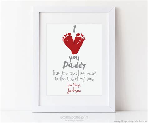 Welcome your new little bundle of joy into the world or celebrate the love with your mini valentine with this perfect first father's day gift for the new dad. Pin on Arts with Grand girls