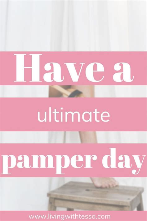 have the ultimate pamper day spa day at home home spa pamper days