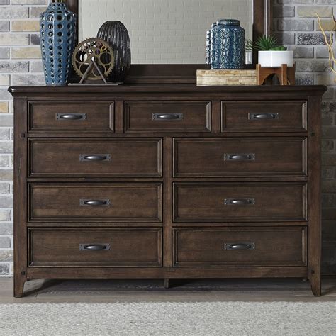 Saddlebrook 9 Drawer Dresser Nis882605502 By Samuel Frederick Furniture