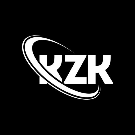 logotipo de kzk letra kzk diseño del logotipo de la letra kzk logotipo de las iniciales kzk