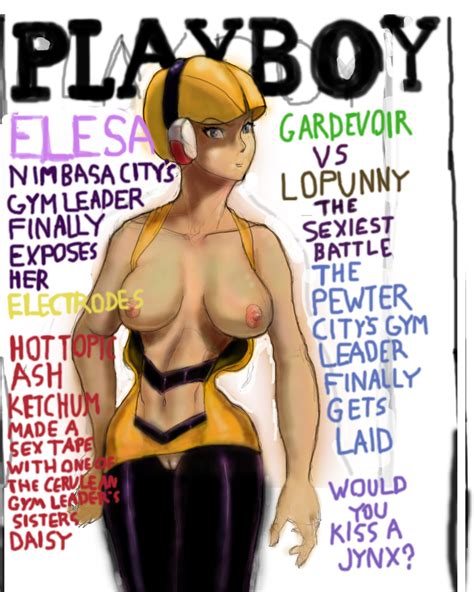 Rule 34 Breasts Clothes Color Elesa Pokemon Female Female Only