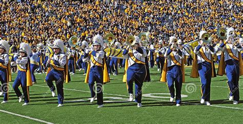 Wvu Pride Of West Virginia Marching Band Editorial Stock Image Image