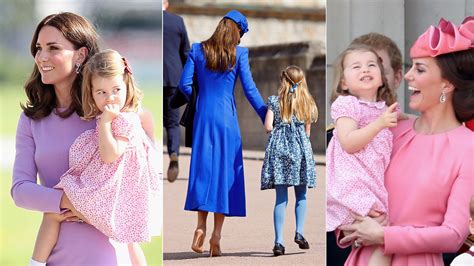 5 Times Princess Charlotte And Kate Middleton Were Mother Daughter