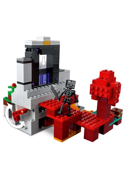 Minecraft The Ruined Portal Building Set From Lego