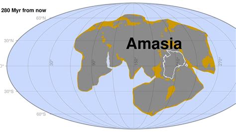 Supercontinent To Form In Pacific In 200 300 Million Years