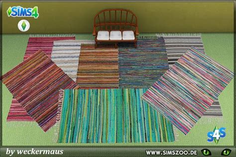 Sims 4 Ccs The Best Rugs By Weckermaus Blackys Sims Zoo The Sims