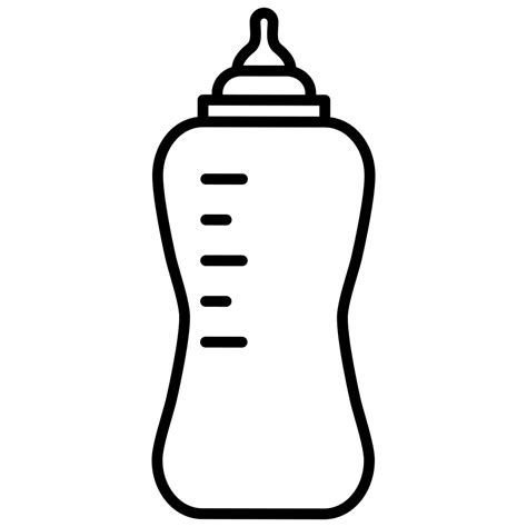 Baby Bottle Coloring Page Ultra Coloring Pages