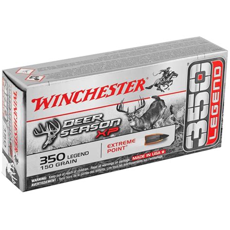 Winchester 350 Legend Ammo 150 Gr Extreme Point Deer Season Ammo Deals