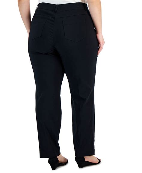 Jm Collection Plus And Petite Plus Size Curvy Pants Created For Macys