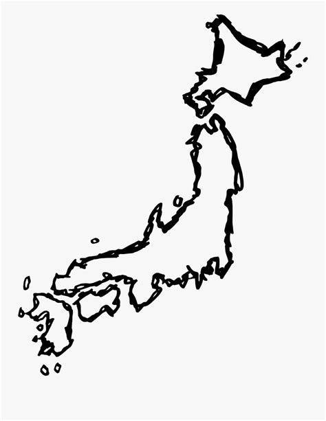 Below is an svg map of the country of japan. Map Of Japan Drawing , Free Transparent Clipart - ClipartKey