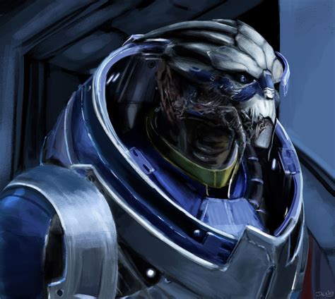 Garrus Vakarian Study Jackiry Mass Effect Art Mass Effect