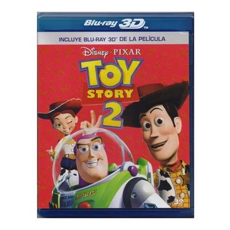 Toy Story 2 Dos Disney Pixar Pelicula Blu Ray 3d Disney Pixar Toy Story