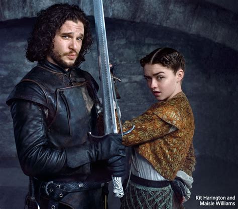 Jon Snow And Arya Stark Jon Snow Photo 38259154 Fanpop
