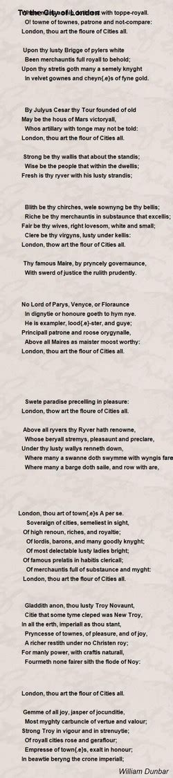 London Poems