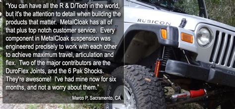 Metalcloak 6pak Long Travel Compact Shock Technology Patent Pending