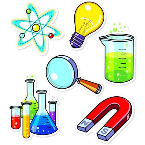 Science Lab Designer Cut Outs Portadas De Asignaturas Portada De