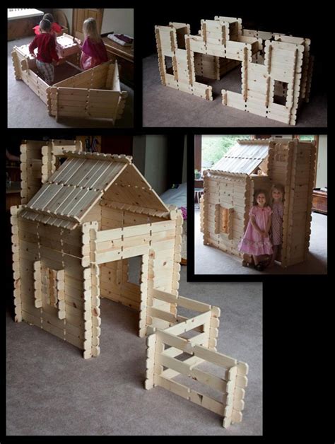 Knight castle, play castle, princess castle. Log Cabin Style Wooden Blocks Fort Castle Play House Playhouse | Etsy | Wooden playhouse, Play ...