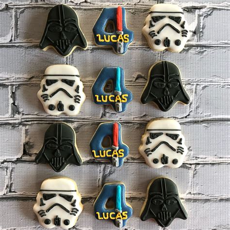 Custom Star Wars Themed Mini Cookies To See My Other Work