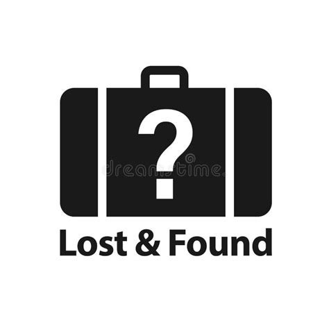 Lost And Found Icon Stock Vector Illustration Of Business 144472616